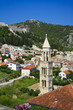 Beautiful view of Hvar town on Hvar island, Croatia