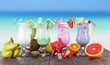 Foto: Summer drinks on the beach Summer drinks on the beach