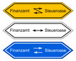 Wegweiser Finanzamt und Steueroase