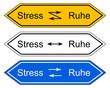 Wegweiser Stress und Ruhe
