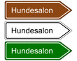 Schild Hundesalon