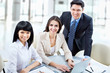 A business team