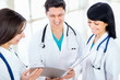 Photo: Doctors works in a hospital Doctors works in a hospital