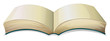 An empty thick book