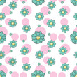 A seamless wallpaper design