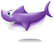 A big smiling shark