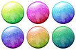 Six colorful circles