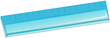 A blue ruler
