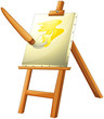 A painting board