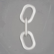 Iron chain on grunge background