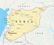 Syria Map (Syrien Landkarte)