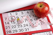Foto: Calendar date to start a diet Calendar date to start a diet