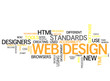 Web Design (tag cloud)