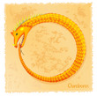 Vektor: Ouroboros vector illustration Ouroboros vector illustration