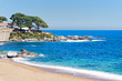 typical Beach in the Costa Brava, Catalonia, Spain