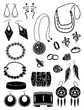Set of ornamentations