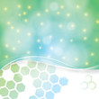 Blue green background