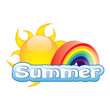 Vector summer illustration