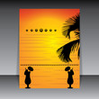 Beach Party design template