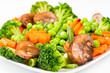 Photo: Steamed vegetables Steamed vegetables
