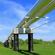 The high pressure pipeline