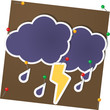 cloud and lightning