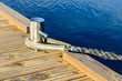 New poller on the pier