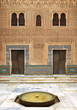 Foto : Alhambra de Granada. Comares courtyard Alhambra de Granada. Comares courtyard