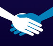 Handshake symmetry.