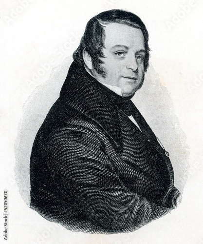 Photo: German composer Heinrich August Marschner German composer Heinrich August Marschner