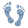 Funky footprint.