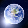 Photo: Planet earth in space Planet earth in space