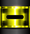 Vector: Metallic background shiny gold Metallic background shiny gold