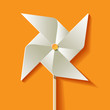 Papiermühle Hintergrund Gelb
