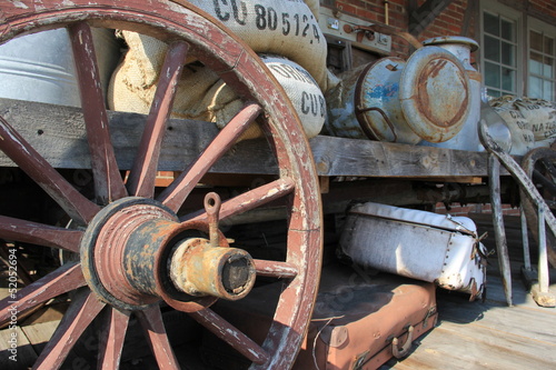 Photo: Planwagen (prairie schooner) Planwagen (prairie schooner)