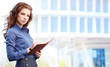 Attractive Real Estate Agent Woman