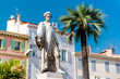 Foto: Statue Lord Brougham in Cannes, France Statue Lord Brougham in Cannes, France