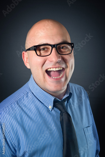 Photo: laughing businessman laughing businessman