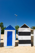 Beach huts on island Oleron in France