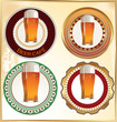Beer vintage label design