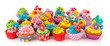 Birthday cupcakes