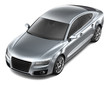 Illustration: Four-door coupe Four-door coupe
