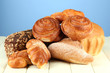 Composition with bread and rolls