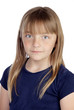 Adorable girl with beautiful eyes