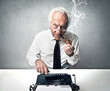 Photo: senior journalist senior journalist