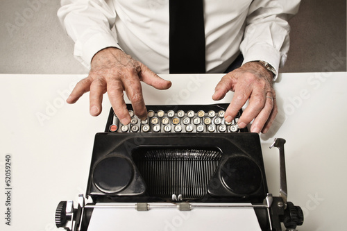 Photo: vintage typewriter vintage typewriter