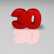 red number thirty