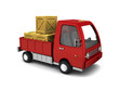 Illustration: business truck business truck