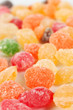 Fruit candy multi-colored all sorts, a background