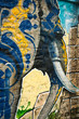 graffiti éléphant